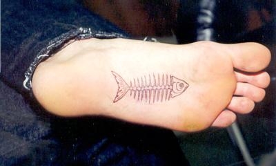 fishboned tattoo