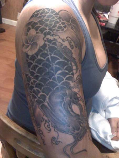 koi tattoo