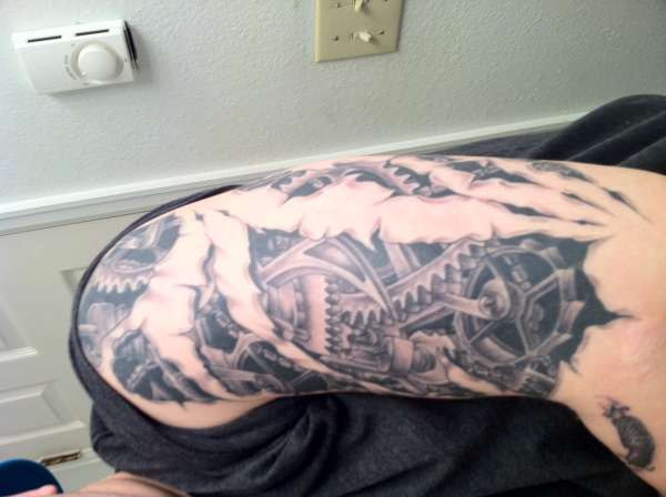 mechanical tattoo