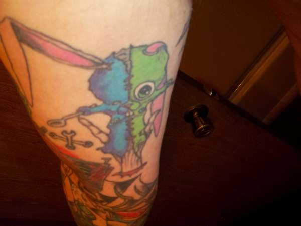psyco sockpuppet bunny tattoo