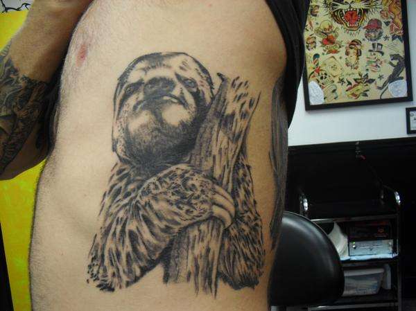sloth tattoo