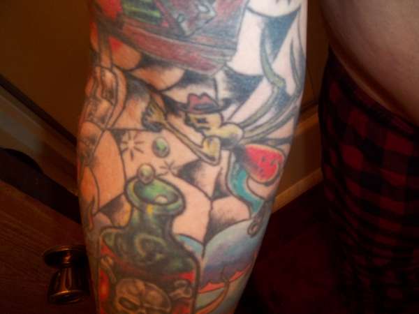 spiderweb tattoo