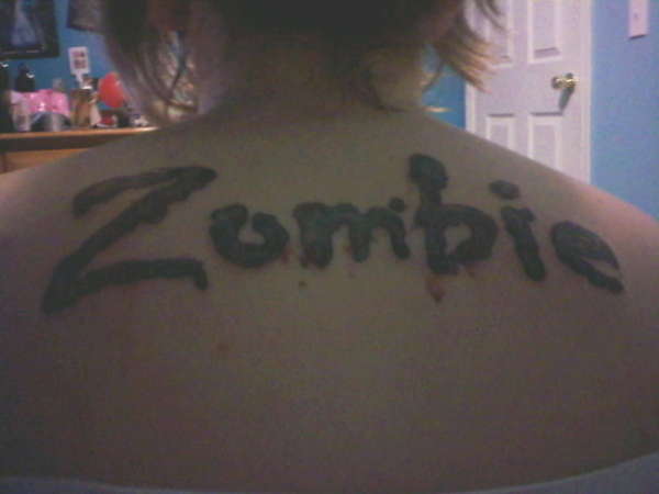 zombie tattoo