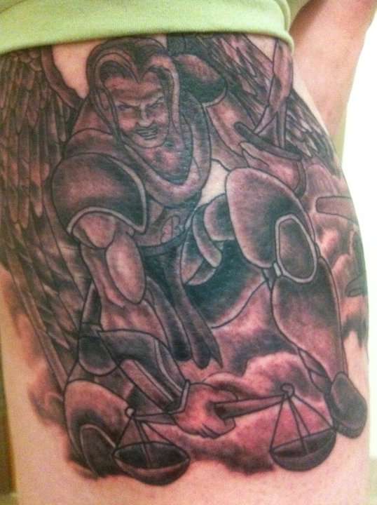 Airborne Angel tattoo