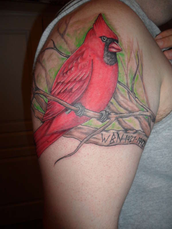 cardinal tattoo cardinal tattoo