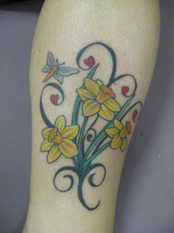 Daffodils tattoo
