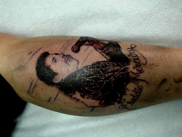 Freddie Mercury Tattoo tattoo