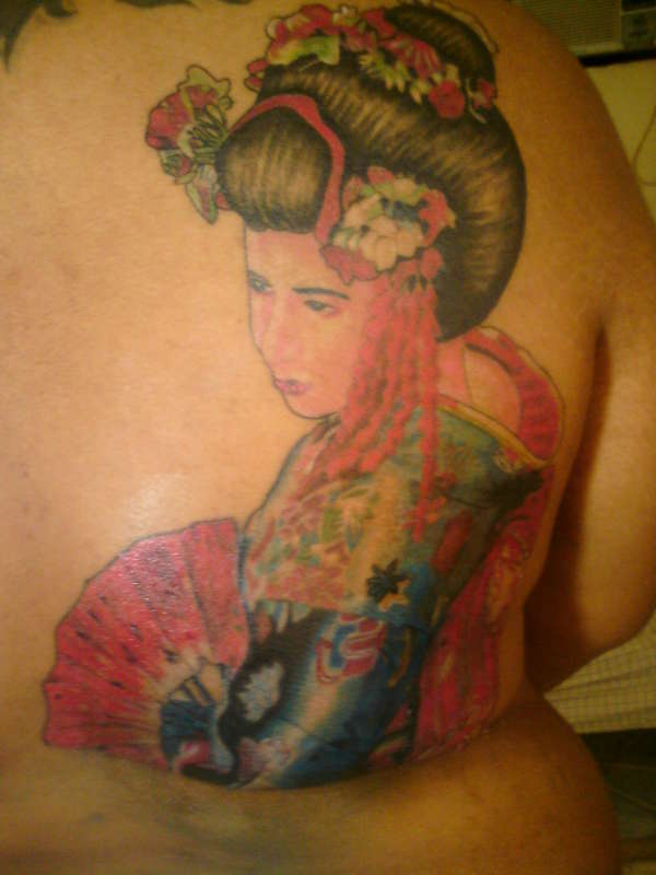 Geisha Done tattoo