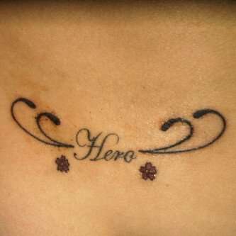 Hero tattoo