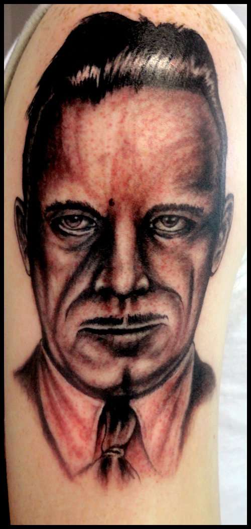 John Dillinger tattoo