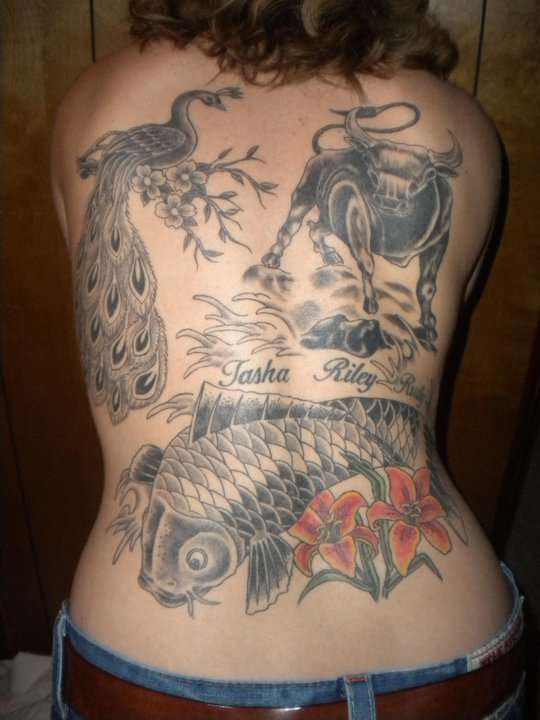 My back. tattoo