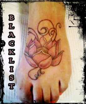 Traditional Lotus tattoo