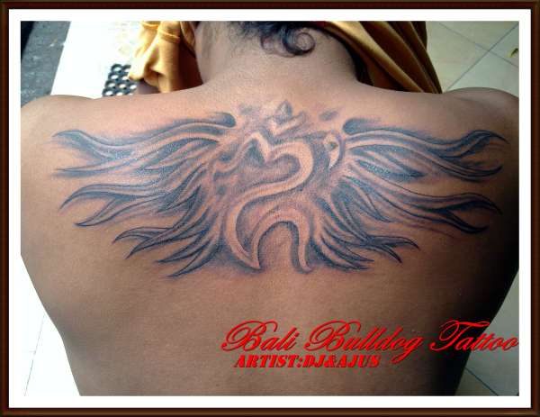 bali OM sign tattoo