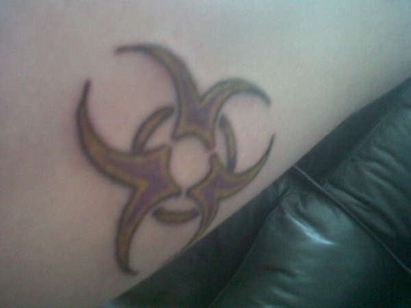 biohazard tattoo