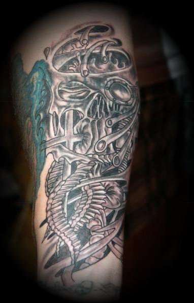 black and grey work 2011 tattoo