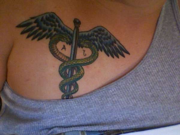 caduceus tattoo