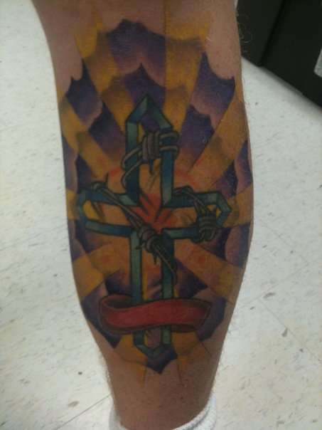 cross tattoo