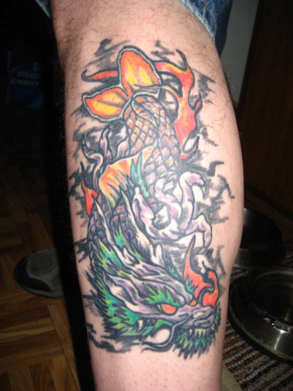 dragon/coi tattoo