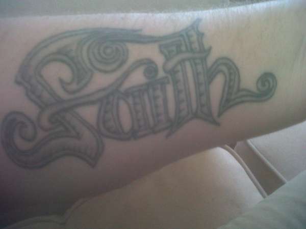 faith tattoo