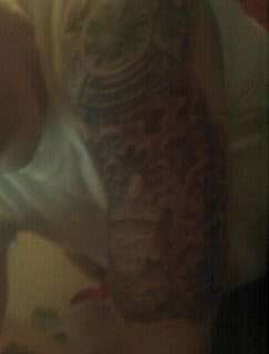 firefighter half sleeve tattoo