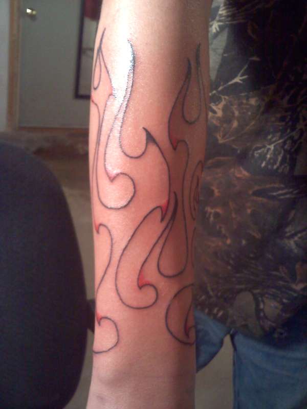 flame tattoo tattoo