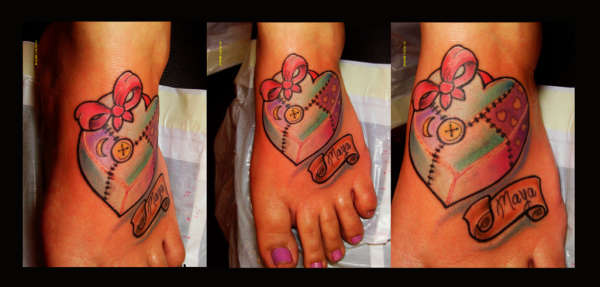foot tatt tattoo