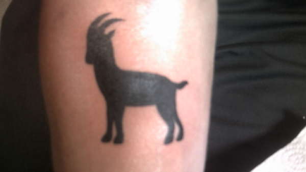 goat tattoo