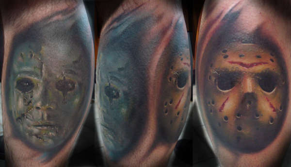 horror tattoo