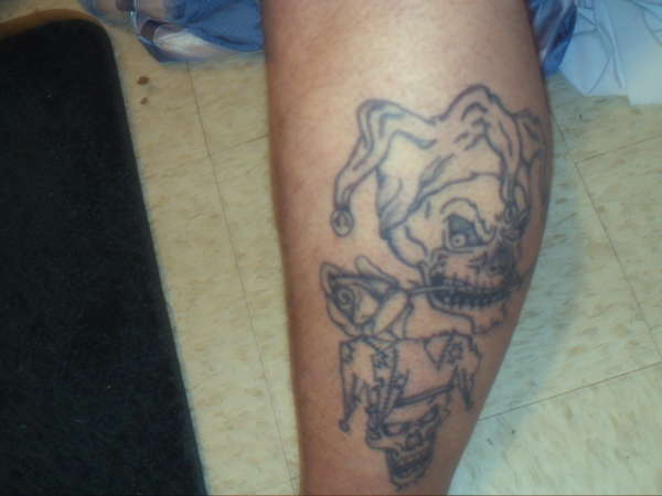 jesterskull1 tattoo