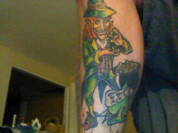 lucky leprachaun tattoo