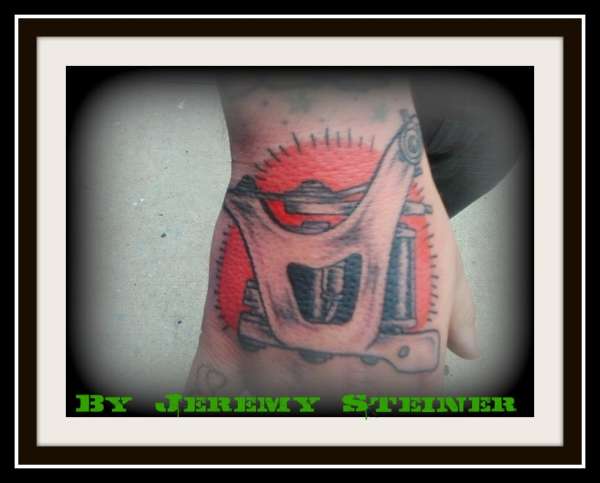 machine tattoo