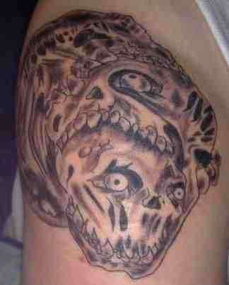 mad skulls tattoo