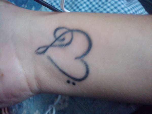 music has my heart tattoo