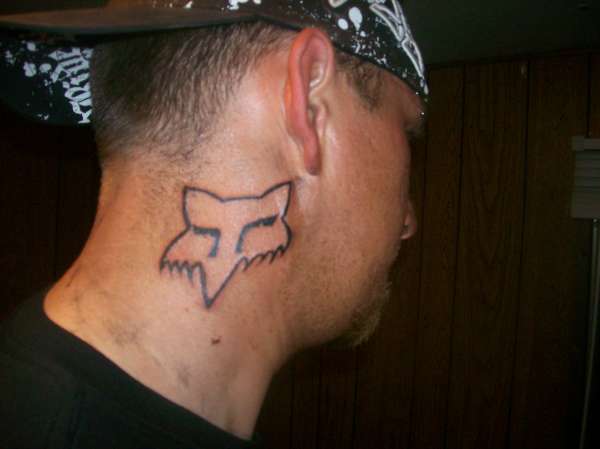 racing fox tattoo