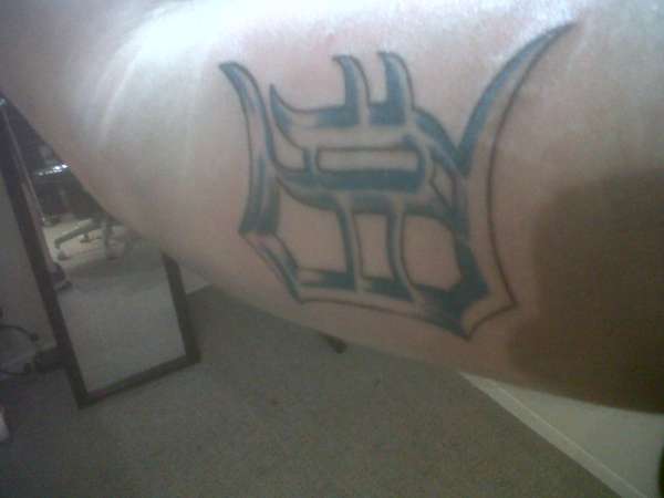 reppin the D tattoo