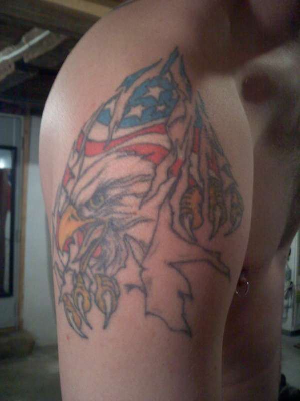 right shoulder tattoo