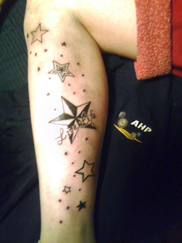 stars tattoo
