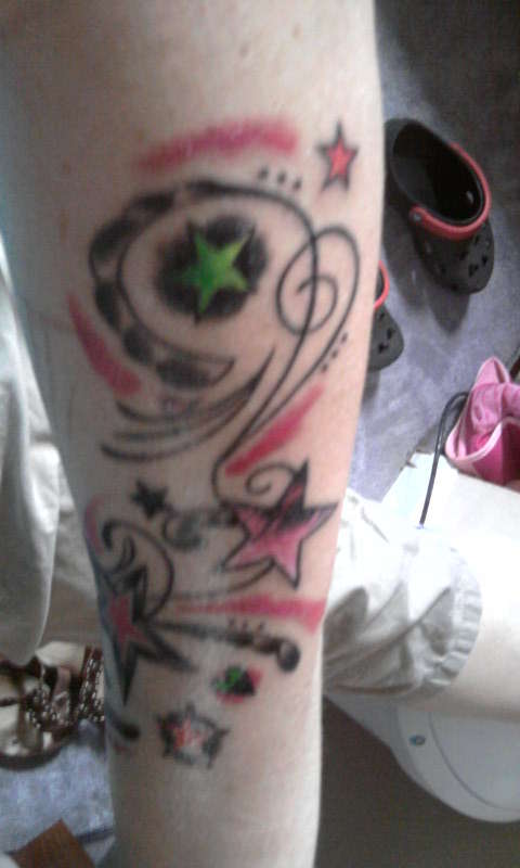 stars tattoo
