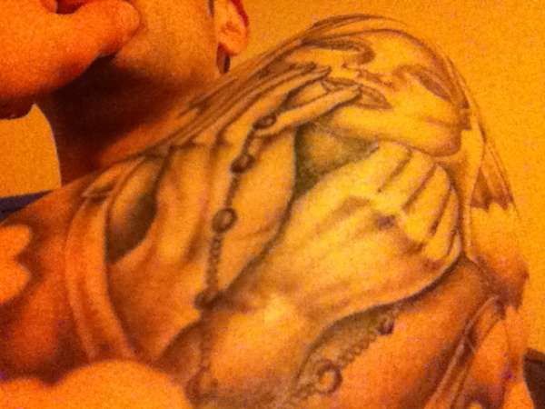 start of sleeve tattoo