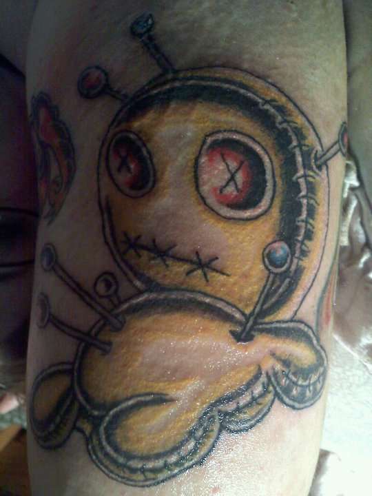 vodoo doll tattoo