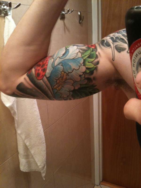 2nd picture of my half sleeve tattoo