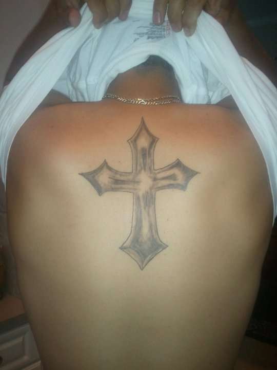 Almost healed tattoo
