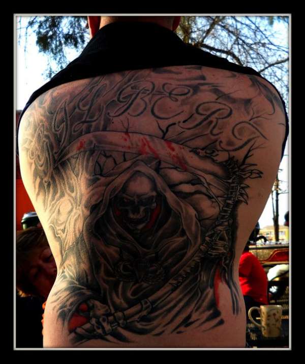 Back Piece tattoo
