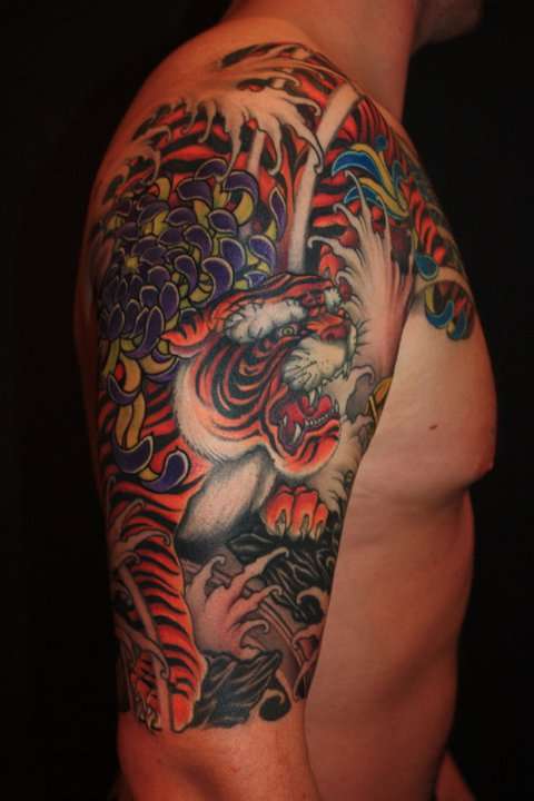 Japenese Tiger tattoo