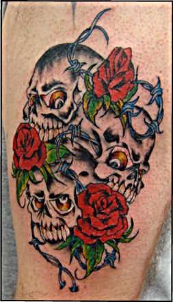 Left upper Arm tattoo