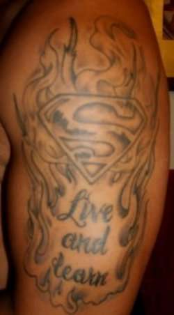Live &  Learn tattoo