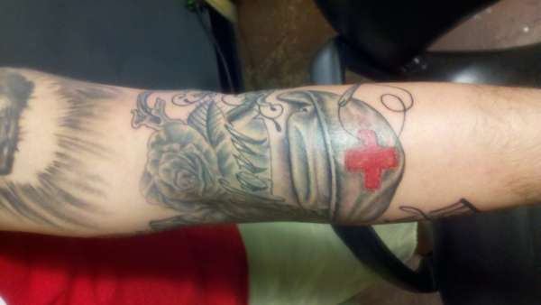 Parents tribute tattoo
