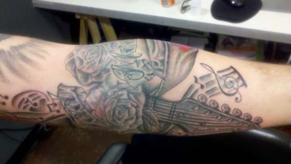 Parents tribute tattoo