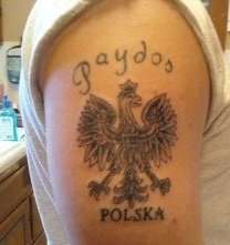 Polish Eagle tattoo