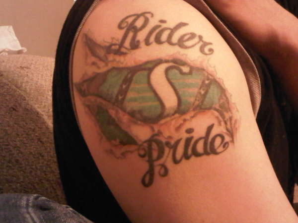 Rider Pride tattoo
